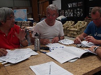 21-Vince, Phil and Wayne work on their answers